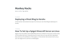 Desktop Screenshot of monkeyhacks.com